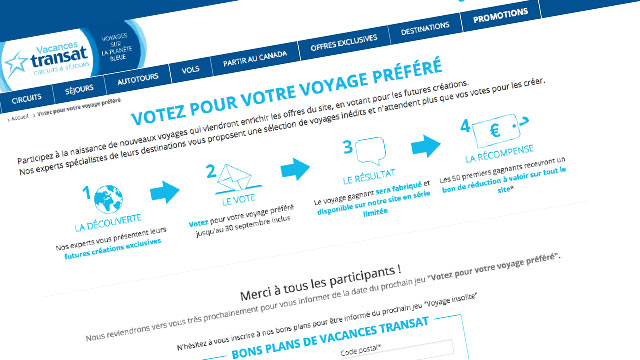 Voyage Insolite de Vacances Transat